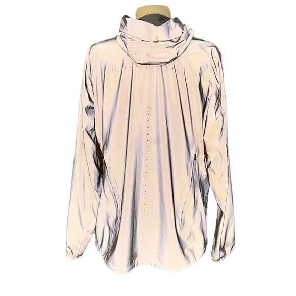 NIKE | Vapor Flash Running Jacket Full Reflective Reversible Gray Women’s XXL - Picture 5 of 17